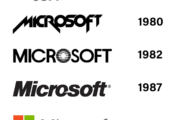 【画像】マイクロソフトのロゴの遍歴、1980年が格好良すぎるｗｗｗｗｗｗｗ