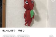 【悲報】メルカリ民、真っ赤な呪いの人形を販売してしまう….